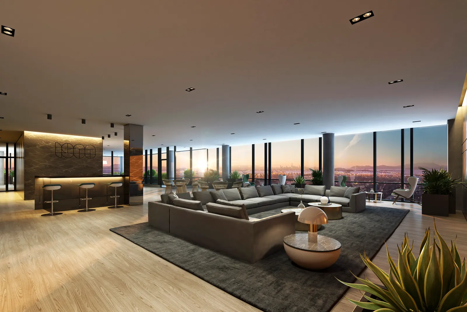 STAK Space lounge area